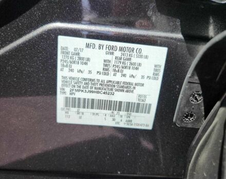 Сірий Форд Едж, об'ємом двигуна 2 л та пробігом 46 тис. км за 2800 $, фото 12 на Automoto.ua