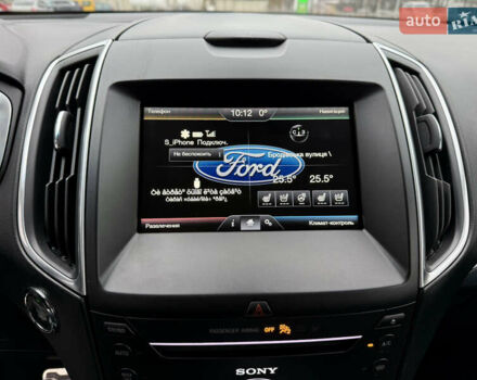 Серый Форд Эдж, объемом двигателя 2 л и пробегом 204 тыс. км за 19500 $, фото 28 на Automoto.ua