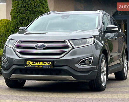 Сірий Форд Едж, об'ємом двигуна 2 л та пробігом 212 тис. км за 18500 $, фото 2 на Automoto.ua