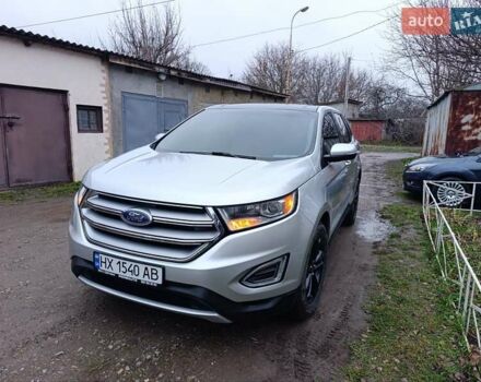 Сірий Форд Едж, об'ємом двигуна 2 л та пробігом 150 тис. км за 21000 $, фото 1 на Automoto.ua