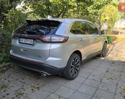 Серый Форд Эдж, объемом двигателя 3.5 л и пробегом 132 тыс. км за 12900 $, фото 2 на Automoto.ua