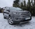 Серый Форд Эдж, объемом двигателя 2 л и пробегом 128 тыс. км за 21300 $, фото 1 на Automoto.ua