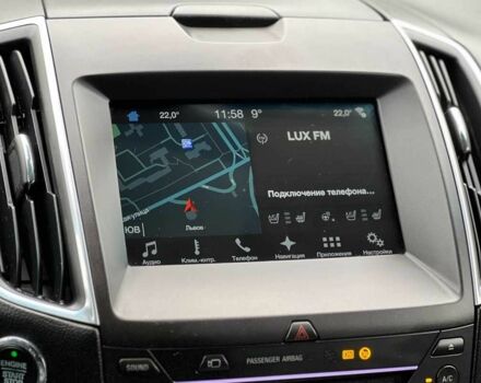 Серый Форд Эдж, объемом двигателя 2 л и пробегом 212 тыс. км за 16999 $, фото 12 на Automoto.ua