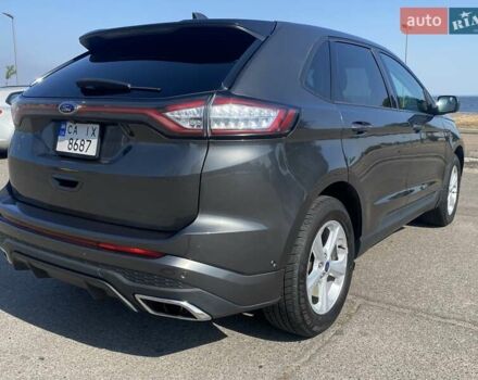 Сірий Форд Едж, об'ємом двигуна 2 л та пробігом 126 тис. км за 16900 $, фото 16 на Automoto.ua
