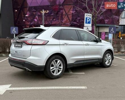 Серый Форд Эдж, объемом двигателя 2 л и пробегом 95 тыс. км за 16990 $, фото 5 на Automoto.ua