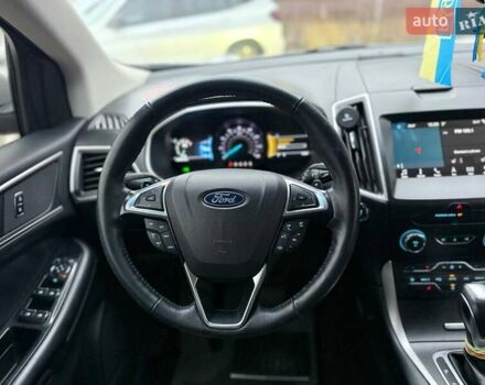 Серый Форд Эдж, объемом двигателя 2 л и пробегом 95 тыс. км за 16990 $, фото 15 на Automoto.ua