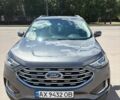 Серый Форд Эдж, объемом двигателя 2 л и пробегом 135 тыс. км за 18500 $, фото 1 на Automoto.ua