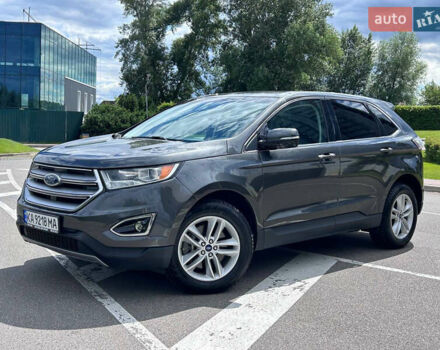 Серый Форд Эдж, объемом двигателя 3.5 л и пробегом 60 тыс. км за 15999 $, фото 7 на Automoto.ua