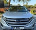 Серый Форд Эдж, объемом двигателя 2 л и пробегом 53 тыс. км за 15900 $, фото 3 на Automoto.ua