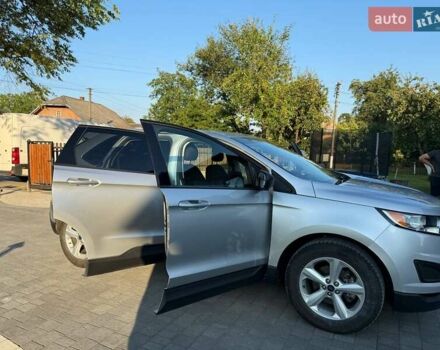 Серый Форд Эдж, объемом двигателя 2 л и пробегом 53 тыс. км за 15900 $, фото 8 на Automoto.ua