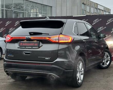 Серый Форд Эдж, объемом двигателя 2 л и пробегом 109 тыс. км за 21000 $, фото 9 на Automoto.ua