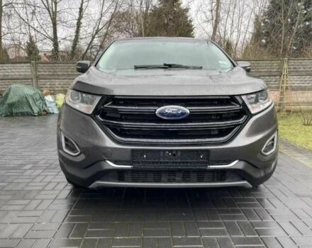 Серый Форд Эдж, объемом двигателя 2 л и пробегом 100 тыс. км за 10200 $, фото 2 на Automoto.ua