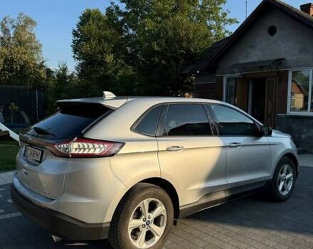 Серый Форд Эдж, объемом двигателя 2 л и пробегом 53 тыс. км за 15900 $, фото 14 на Automoto.ua