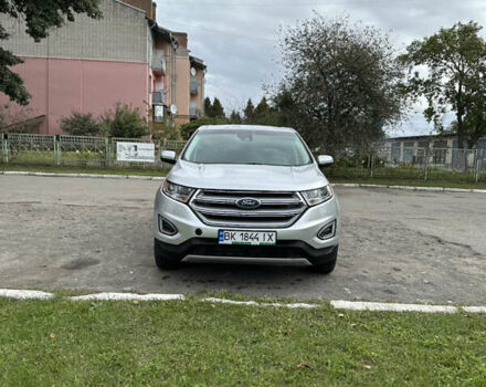 Серый Форд Эдж, объемом двигателя 2 л и пробегом 177 тыс. км за 14550 $, фото 2 на Automoto.ua