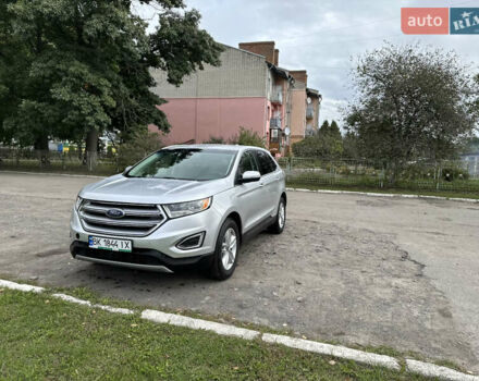 Серый Форд Эдж, объемом двигателя 2 л и пробегом 177 тыс. км за 14550 $, фото 1 на Automoto.ua