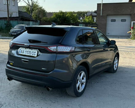 Сірий Форд Едж, об'ємом двигуна 2 л та пробігом 117 тис. км за 15300 $, фото 1 на Automoto.ua