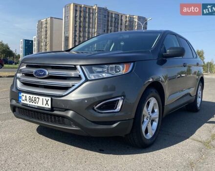 Сірий Форд Едж, об'ємом двигуна 2 л та пробігом 126 тис. км за 16900 $, фото 14 на Automoto.ua