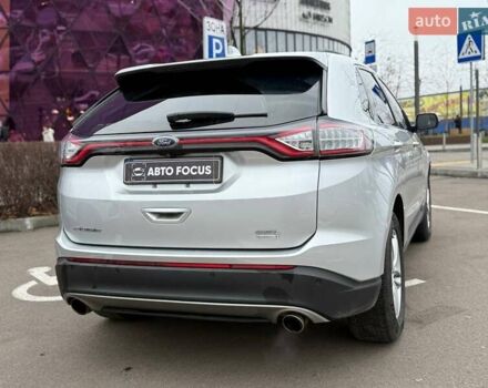 Серый Форд Эдж, объемом двигателя 2 л и пробегом 95 тыс. км за 16990 $, фото 7 на Automoto.ua