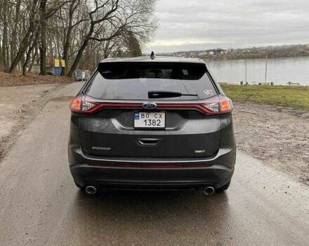 Серый Форд Эдж, объемом двигателя 2 л и пробегом 173 тыс. км за 12500 $, фото 1 на Automoto.ua