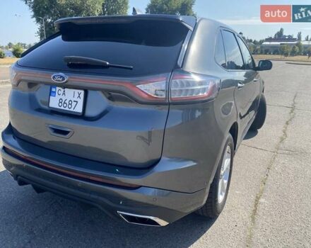Сірий Форд Едж, об'ємом двигуна 2 л та пробігом 126 тис. км за 16900 $, фото 30 на Automoto.ua