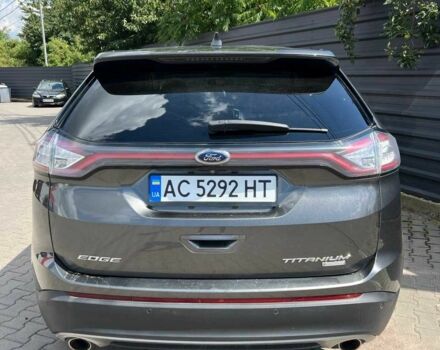 Серый Форд Эдж, объемом двигателя 2 л и пробегом 165 тыс. км за 16000 $, фото 3 на Automoto.ua