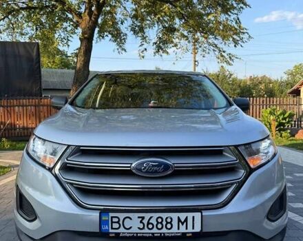 Серый Форд Эдж, объемом двигателя 2 л и пробегом 53 тыс. км за 15900 $, фото 25 на Automoto.ua