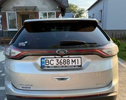 Серый Форд Эдж, объемом двигателя 2 л и пробегом 53 тыс. км за 15900 $, фото 32 на Automoto.ua