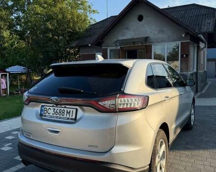 Серый Форд Эдж, объемом двигателя 2 л и пробегом 53 тыс. км за 15900 $, фото 10 на Automoto.ua
