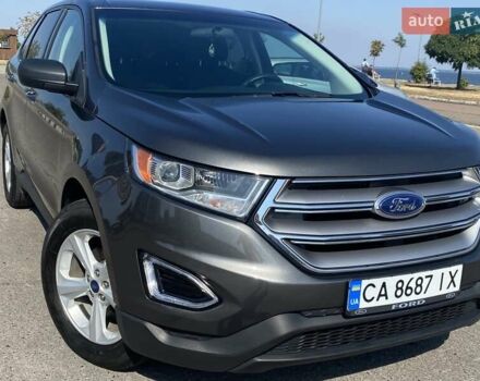 Сірий Форд Едж, об'ємом двигуна 2 л та пробігом 126 тис. км за 16900 $, фото 26 на Automoto.ua