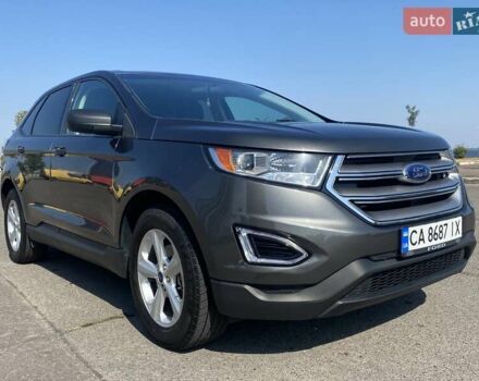 Сірий Форд Едж, об'ємом двигуна 2 л та пробігом 126 тис. км за 16900 $, фото 13 на Automoto.ua