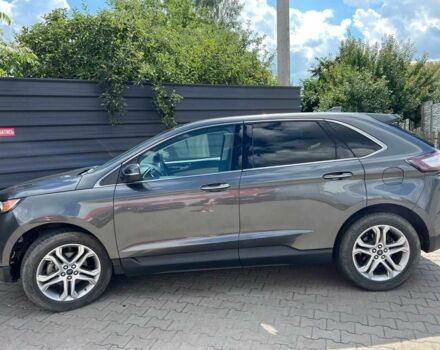 Серый Форд Эдж, объемом двигателя 2 л и пробегом 165 тыс. км за 16000 $, фото 4 на Automoto.ua