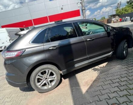 Серый Форд Эдж, объемом двигателя 2 л и пробегом 165 тыс. км за 16000 $, фото 5 на Automoto.ua