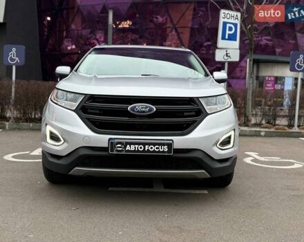 Серый Форд Эдж, объемом двигателя 2 л и пробегом 95 тыс. км за 16990 $, фото 1 на Automoto.ua