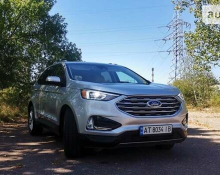 Серый Форд Эдж, объемом двигателя 2 л и пробегом 113 тыс. км за 20100 $, фото 16 на Automoto.ua