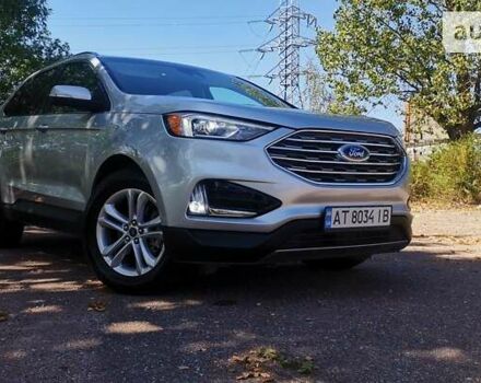 Серый Форд Эдж, объемом двигателя 2 л и пробегом 113 тыс. км за 20100 $, фото 7 на Automoto.ua