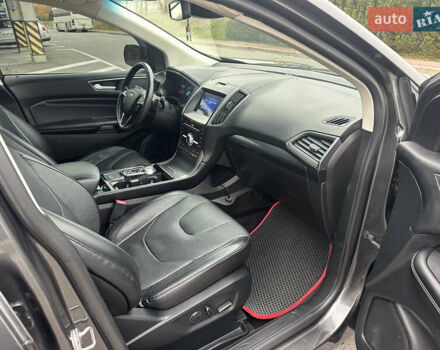 Серый Форд Эдж, объемом двигателя 2 л и пробегом 88 тыс. км за 17200 $, фото 21 на Automoto.ua