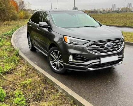 Серый Форд Эдж, объемом двигателя 2 л и пробегом 110 тыс. км за 10000 $, фото 1 на Automoto.ua