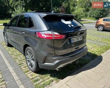 Серый Форд Эдж, объемом двигателя 2 л и пробегом 114 тыс. км за 20500 $, фото 8 на Automoto.ua