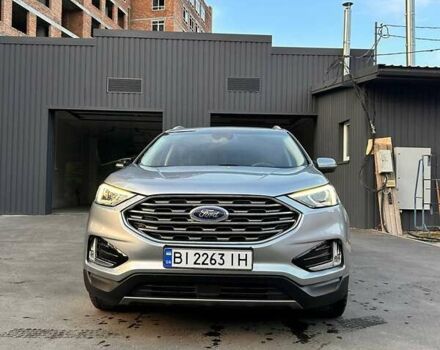 Серый Форд Эдж, объемом двигателя 2 л и пробегом 46 тыс. км за 20200 $, фото 1 на Automoto.ua