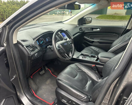 Серый Форд Эдж, объемом двигателя 2 л и пробегом 88 тыс. км за 17200 $, фото 14 на Automoto.ua