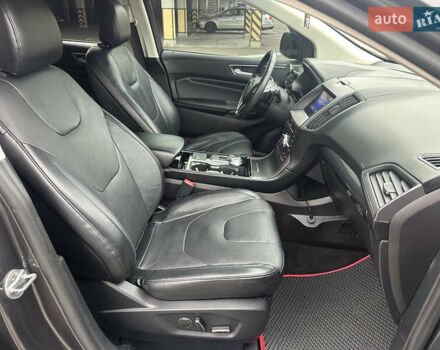 Серый Форд Эдж, объемом двигателя 2 л и пробегом 88 тыс. км за 17200 $, фото 22 на Automoto.ua