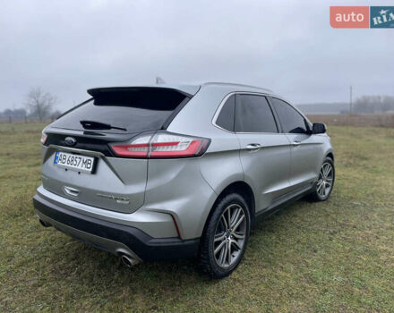 Серый Форд Эдж, объемом двигателя 2 л и пробегом 28 тыс. км за 19300 $, фото 15 на Automoto.ua