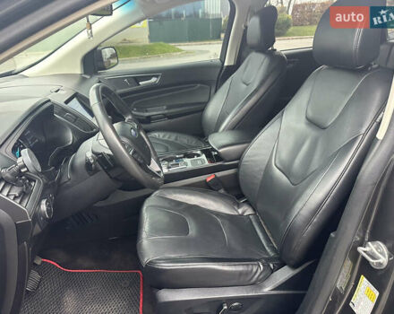 Серый Форд Эдж, объемом двигателя 2 л и пробегом 88 тыс. км за 17200 $, фото 15 на Automoto.ua