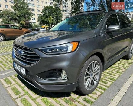 Серый Форд Эдж, объемом двигателя 2 л и пробегом 114 тыс. км за 20500 $, фото 5 на Automoto.ua