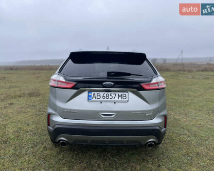 Серый Форд Эдж, объемом двигателя 2 л и пробегом 28 тыс. км за 19300 $, фото 14 на Automoto.ua