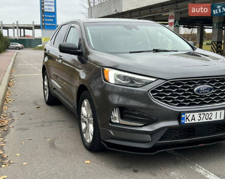 Серый Форд Эдж, объемом двигателя 2 л и пробегом 66 тыс. км за 20500 $, фото 6 на Automoto.ua