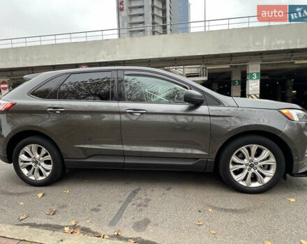 Серый Форд Эдж, объемом двигателя 2 л и пробегом 66 тыс. км за 20500 $, фото 7 на Automoto.ua