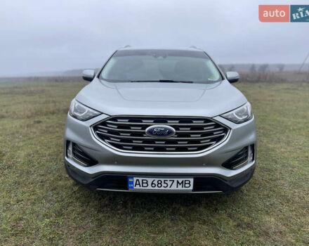 Серый Форд Эдж, объемом двигателя 2 л и пробегом 28 тыс. км за 19300 $, фото 3 на Automoto.ua