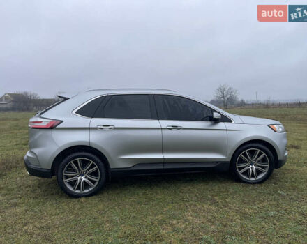 Серый Форд Эдж, объемом двигателя 2 л и пробегом 28 тыс. км за 19300 $, фото 11 на Automoto.ua