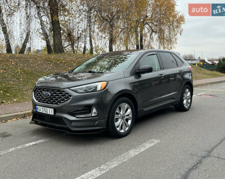 Серый Форд Эдж, объемом двигателя 2 л и пробегом 66 тыс. км за 20500 $, фото 1 на Automoto.ua